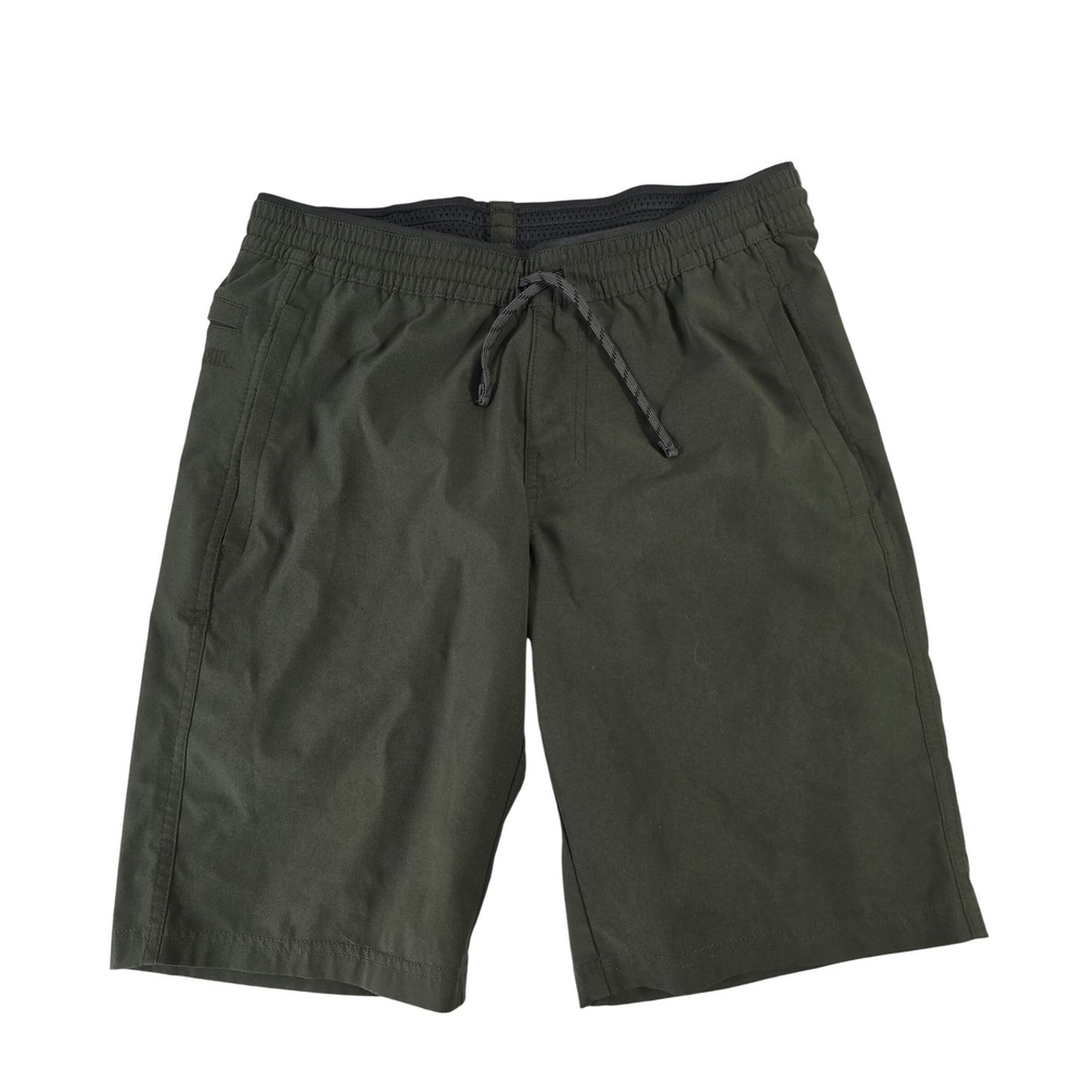 Kuhl Renegade Cargo Shorts Mens Small Olive Green Hiking Outdoor Style 5257